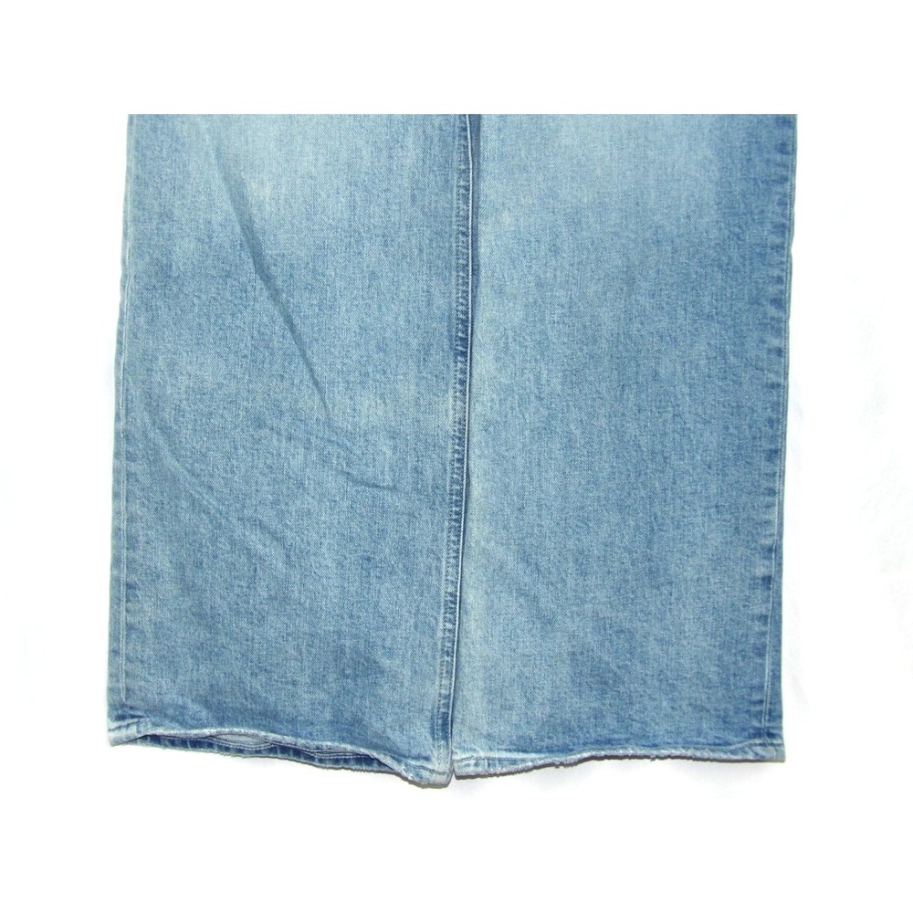 PAIGE Medium Wash Stretch SASHA Wide Leg High Rise Denim Jeans Women's 26 - Picture 3 of 9